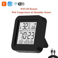 Sensor De Temperatura Y Humedad Con Pantalla LCD Wifi Tuya Compatible Con Alexa Y Google Home Para Habitaciones De Bebés Y Almacenes Monitor De Ambiente Interior - details 0