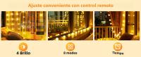 Luces De Cadena De Bolas LED 10M Para Exteriores Luces De Navidad Para Jardín Fiesta Hogar Boda Decoración Incluye Pilas - details 1