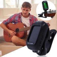 Afinador Digital De Guitarra Acústica Con Clip Rotativo Pantalla LCD Color Para Bajo Ukulele Afinador De Instrumentos Musicales - details 0