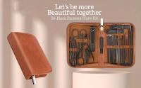 Set Profesional De Manicura Y Pedicura 4/26 Piezas Tijeras De Uñas Y Cortauñas De Acero Inoxidable Alta Calidad Portátil Herramienta De Corte Para Dedos Y Tobillos - details 0
