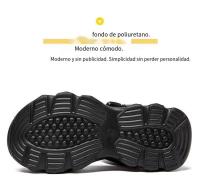 Dad Sandals 2025 Summer New Style: Comfortable, versatile, soft-soled, anti-slip, sponge, thick-soled sports beach sandals - details 3