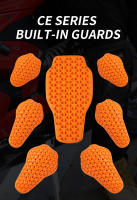 Protector De Rodilla Para Moto WOSAWE Inserción De Protección Moto Equipamiento Motocross Con Almohadillas De Espalda - details 0