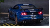 Modelo De Coche Escala 1/24 Mustang Shelby GT500 Juguete De Metal Con Sonido Luz Y Función Retroceso Regalo Para Niños - details 10