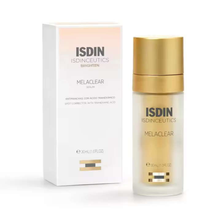 Serum Facial Anti Manchas Isdinceutics Melaclear con Ácido Tranexámico  - Reducción del 71% de Manchas en 14 Días, 30 ml - 1