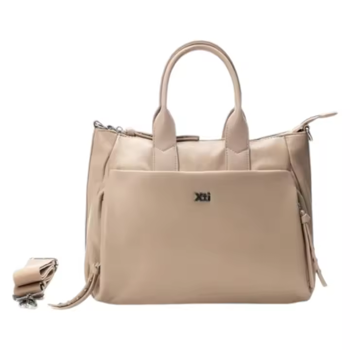 Bolso marca Xti modelo 185082 en color beige - 1