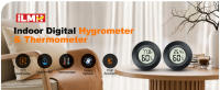 Mini Higrómetro Termómetro Digital LCD Medidor De Humedad Y Temperatura Para Interior Con Pantalla Redonda Ajustable a Fahrenheit O Celsius - details 0