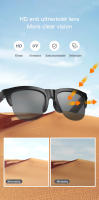 Gafas De Sol Inteligentes Con Bluetooth V5.3 Para Deportes Al Aire Libre Y Oídos Estilosos Anti-UV Técnica Anti-Táctil Para Hombres Y Mujeres - details 5