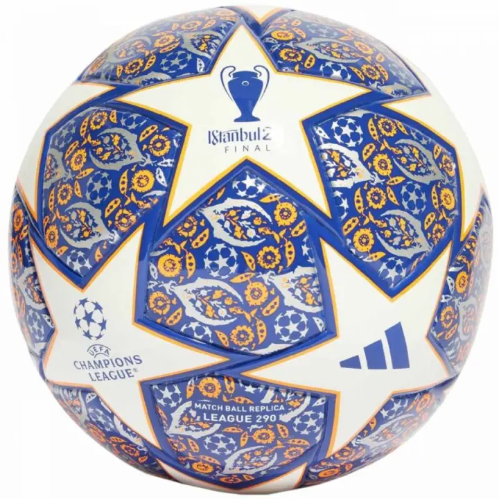 Football adidas UCL League Istanbul 290 Jr. HU1575 – Balón de fútbol junior con diseño inspirado en la final de la UEFA Champions League en Estambul, ideal para entrenamientos y partidos recreativos. - 1