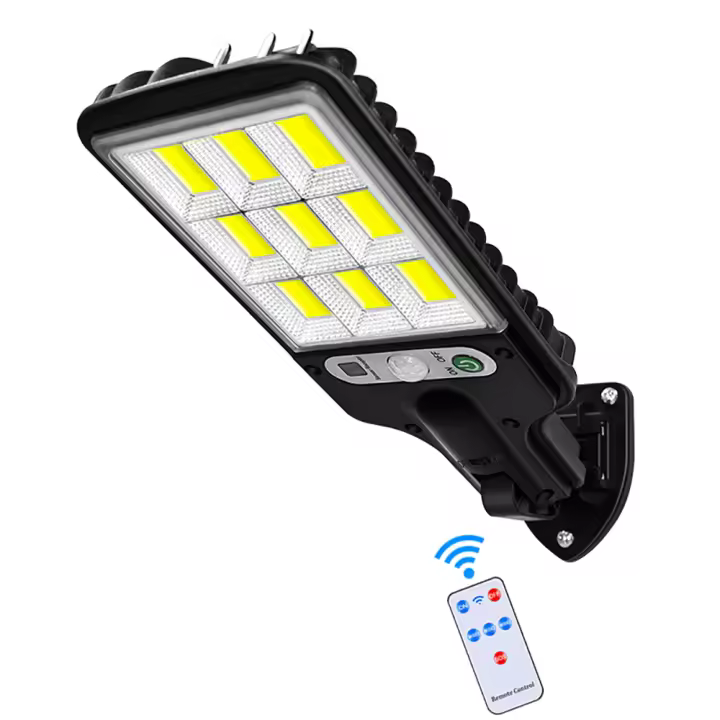 Lámpara De Seguridad Solar Exterior Con Sensor De Movimiento LED Impermeable 3 Modos De Iluminación Para Jardín Patio - 1