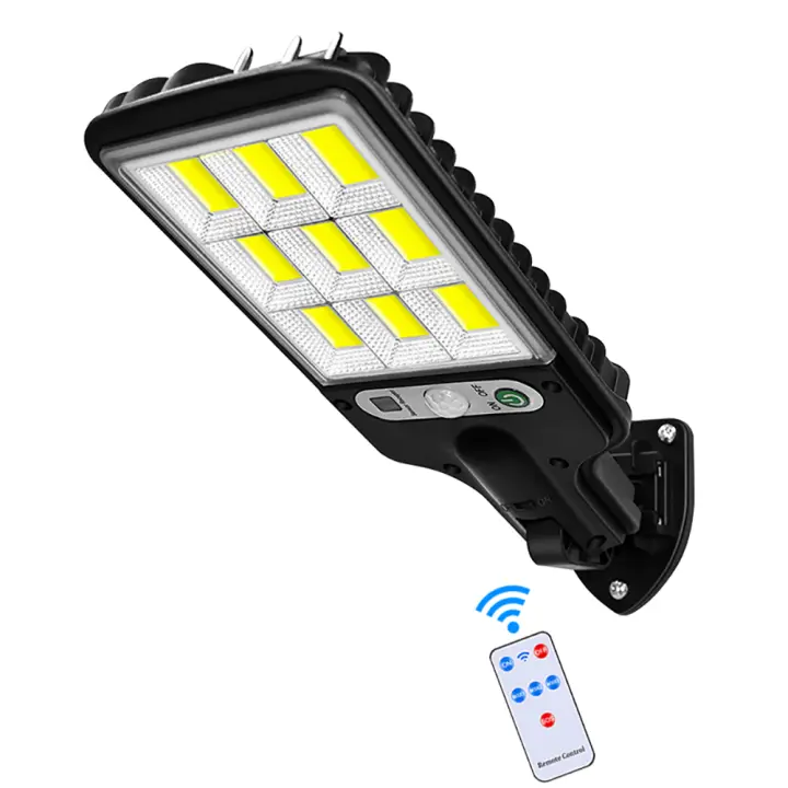 Lámpara De Seguridad Solar Exterior Con Sensor De Movimiento LED Impermeable 3 Modos De Iluminación Para Jardín Patio - 1