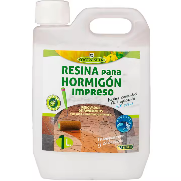 Resina para Hormigón Impreso - Protección y Consolidante para Pavimentos- Monestir - - 1