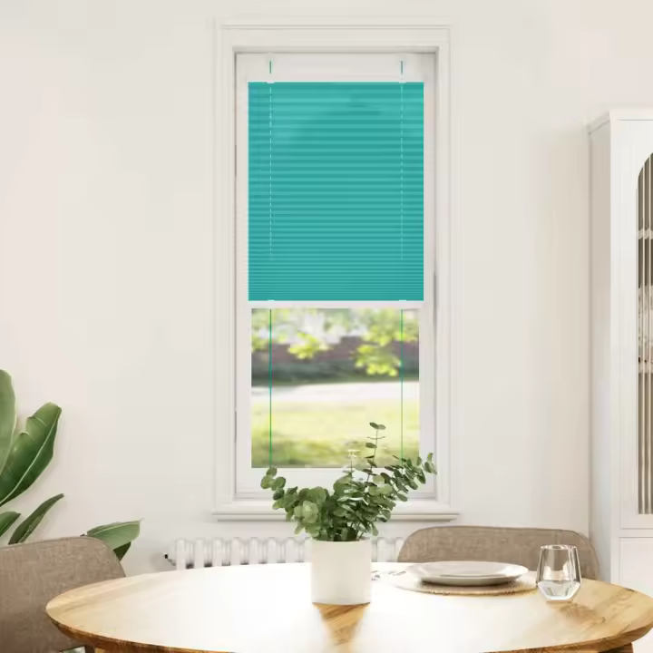 Estor Plisado verde petróleo 50x150 cm Tela Ancho 49,4 cm - 1