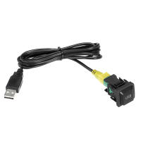 Adaptador De Cable De Audio USB Para CD Player Radio Repuesto Para VW Volkswagen Longitud 130cm Accesorio De Estéreo De Coche - details 1