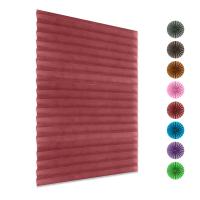 Cortinas De Blackout Mitad Con Plisadas Autoadhesivas Para Cocina Baño Balcón Ventanas De Coffee/Office Cortinas Romanas De Tela Para Ventanas De Skylight - details 24