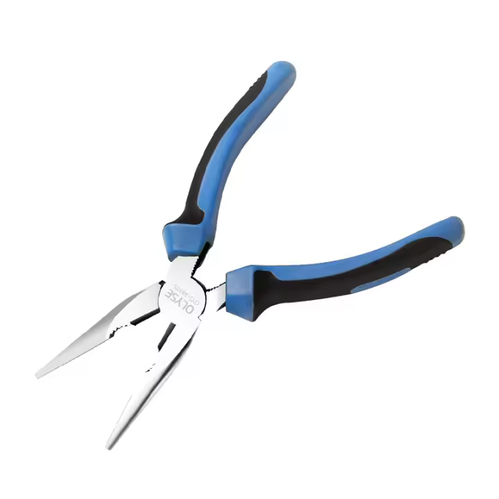 Alicates de Punta de Aguja, alicates con Resort, Con empuñadura y Cocina, herración de Mano para Electrónica, joyería, etc. - 1