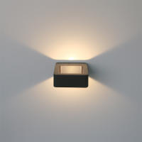 Lámpara De Pared Impermeable Para Exterior Iluminación De Jardín Y Pasillo Con Diseño De Luz Arriba Y Abajo Material De Aluminio Moderna LP-0629 - details 6