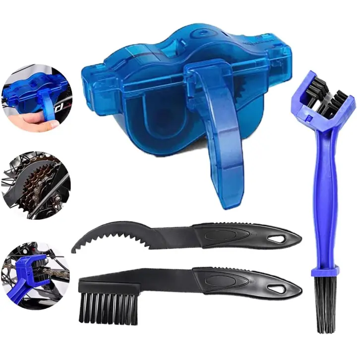Limpiador de Cadenas de Bicicletas - Herramientas de Mantenimiento y Accesorios para Bicicletas de Montaña - 1