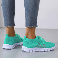 Zapatos Deportivos De Moda Para Mujer Verano Clásicos Transpirables Casual Con Cordones Ligeros Y Cómodos Para Correr Y Uso Diario - details 9