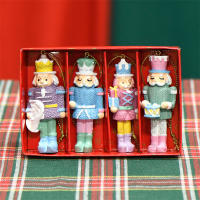 1Pcs Muñeco De Nutria Clásico De 8cm Adornos Para Navidad Soldados De Maní Muñecos De Banda Decoración De Escritorio Madera - details 3