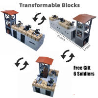 Bloques De Construcción Militares Alemanes WW2 Para Niños Compatibles Con Bloques De Soldados Transformables Regalo De Cumpleaños O Navidad Para Niños - details 2