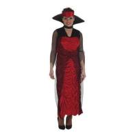 Disfraz adulto Lady tinieblas traje de mujer para halloween o carnaval Creaciones Llopis - details 0