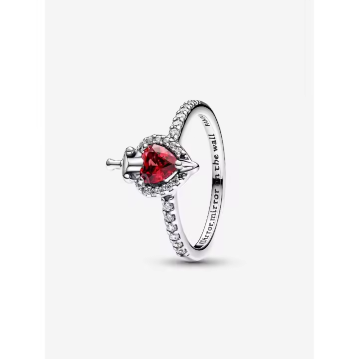 Pandora - Anillo DE LA Reina Malvada DE LOS Villanos de Disney - Plata de Lei - 1