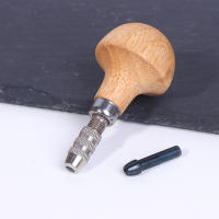 Juego De Herramientas De Joyería 1Pc Pin Vise Con Manija De Madera Y Rosca Herramienta De Girar Hilo Para Trabajo De Joyería - details 4
