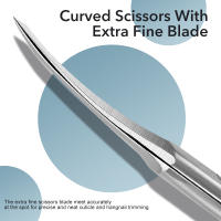 Tijeras De Cutícula Profesionales 1Pcs Eliminador De Piel Muerta Para Arte De Uñas Acero Inoxidable Cutter De Cutícula Tamaño Pequeño - details 1