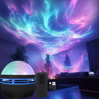 Lámpara De Proyección LED De Las Luces Del Norte Con Control Remoto Y USB Cambio De Color Para Decoración De Dormitorio Efecto De Aurora Boreal - details 4