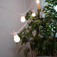 Luz De Cadena De Jardín LED G50 Milky IP44 Impermeable Para Fiesta Navidad Boda Camping Decoración De Año Nuevo 23M Con 100 Luces - details 2