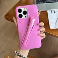 Funda De Silicona Para iPhone Con Diseño De Tostada Gris Y Ribbons Espresso Y Fresa Cubierta Lipstick Compatible Con Modelos 11 12 13 14 15 16 pro Max plus - details 3