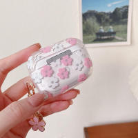 Funda De Auriculares Bling Glitter TPU Suave Para Airpods 4 pro 2da Generación Con Diseño De Flores Lindas Cubierta Para Air Pods 3 Y 1era Generación - details 4
