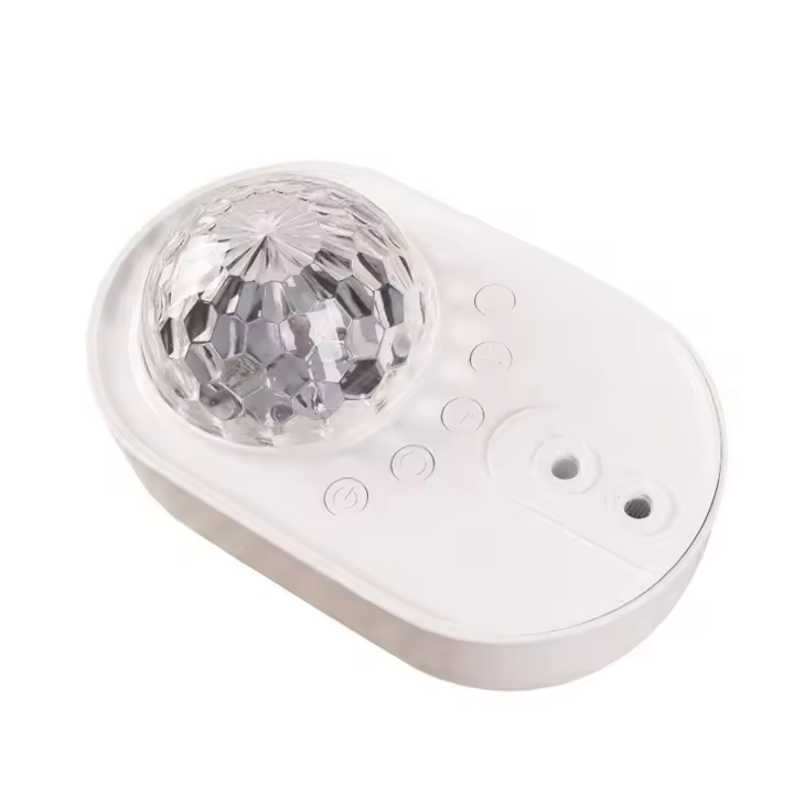 Proyector de estrellas LED, luz nocturna con música y control remoto - 1