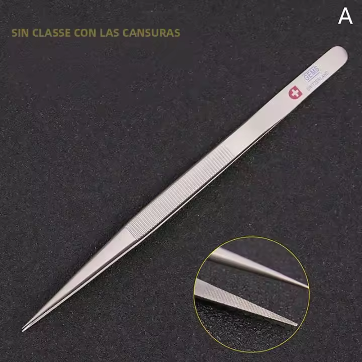 Aguja Ajustable De Acero Inoxidable Para Joyería Herramienta De Artesanía Con Ranura Convexa Para Diamantes Herramienta De Fabricación De Joyas - 1