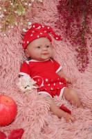 Muñeca Bebé Realista De Silicona IVITA WG1512 De 36cm Con 3 Colores De Ojos Vestido Para Niñas Edad Recomendada 14+ Años - details 14