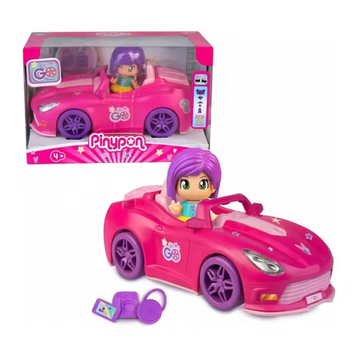 PINYPON LET S GO COCHE DE FAMOSA - 1