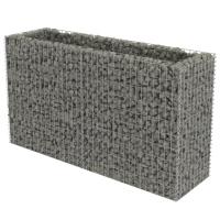 vidaXL Arriate de gaviones de acero Dimensiones 450 x 90 x 100 cm,  450 x 90 x 50 cm,  180 x 50 x 100 cm y mas - details 0