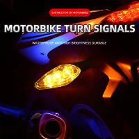 Luz De Señalización Para Motocicleta Amarilla Universal Impermeable Indicador Motorbike Scooter Luz Trasera Advertencia Lámpara De Circulación Accesorio - details 0