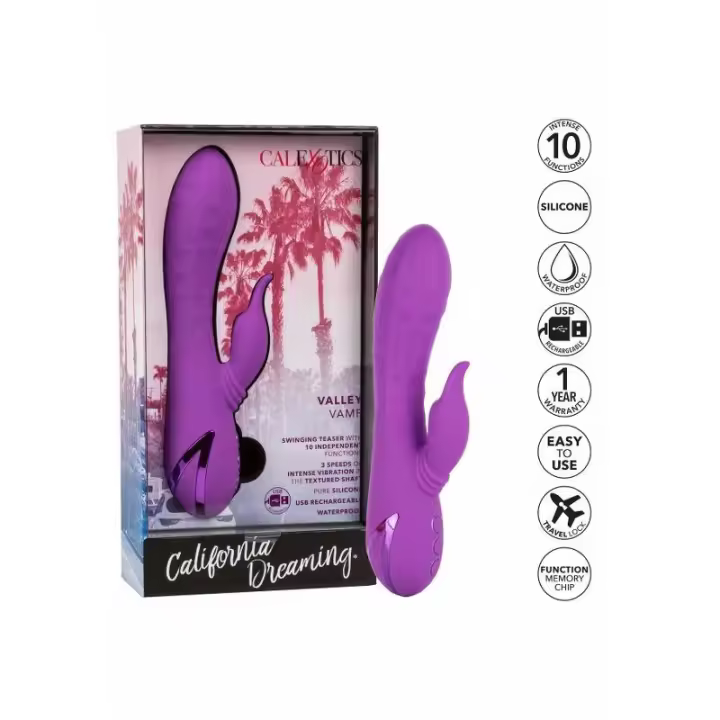 Belover Vibrador Clitoriano California Dreaming Valley Vamp Recargable - Placer Personalizado - 1