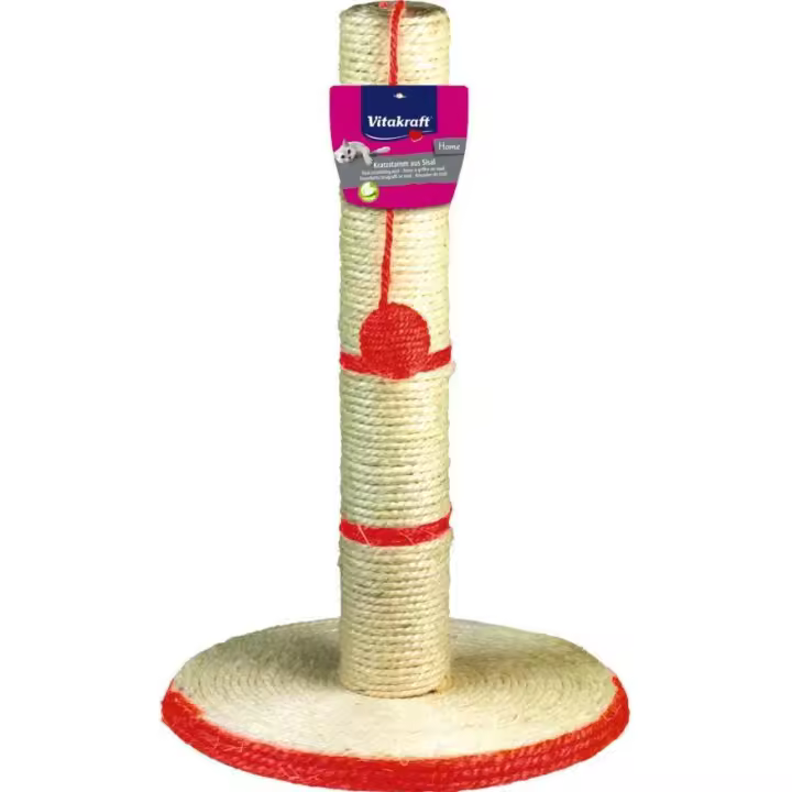 Vitakraft Rascador Sisal con plato, torre y bola 5 para gatos - 1