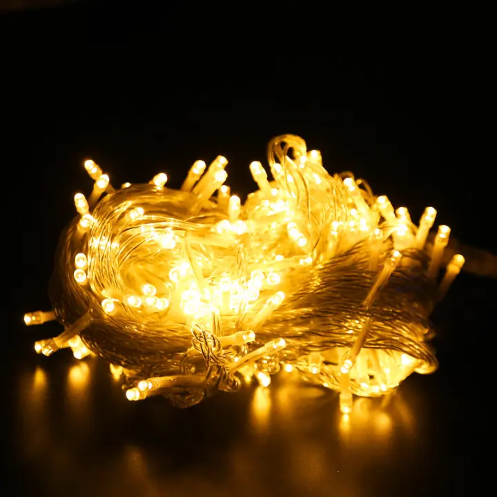 Luces LED De Navidad 220V EU Plug 10M 20M Guirnalda De Decoración Exterior Lámpara De Hadas Para Casa Boda Fiesta Holiday - 1