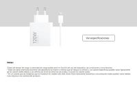 Xiaomi 120W HyperCharge Combo (Type-A) - Carga Rápida 120W, USB-A, Compatible PD, 10 Protecciones, Compacto para Viaje - details 4