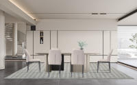 Juego de 4 sillas de Comedor Color Blanco, sillas de cocina, silla sala de espera, silla restaurante, kit 4 sillas - details 0
