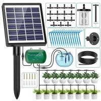 Kit De Riego Inteligente Solar 6V 2W Con Batería Integrada De 1800mAh Para Plantas En Macetas Dispositivo De Riego Programable - details 0