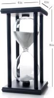 Reloj de Arena de 60 Minutos, Reloj de Arena de Madera. Tiempo: 60 Minutos (10% de desviación de Tiempo) 8x4x4 pulgadas - details 3