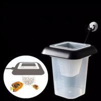 Juego De Alimentador Para Acuario Con Ventosa Plástico Rojo Para Alimentación De Cucarachas Y Alimentos Líquidos Para Peces - details 0