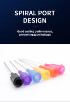 Brazo De Dispensador De 10G-30G Con Tapa Luer Lock Y Punta Plana Industrial Acero Inoxidable De 1 Pulgada Para Adhesivos - details 0
