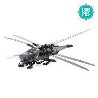 Kit De Construcción De Ornitóptero Plane LE GP Dune Royal Atreides Beast 1369PCS Juguete Educativo Para Niños Y Adultos - details 5