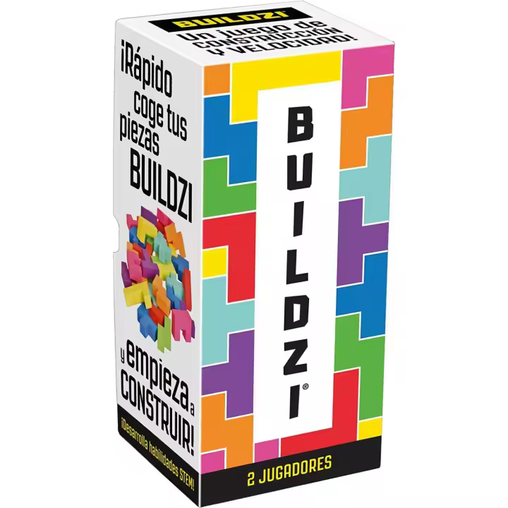 Juego de Mesa de Construcción y Velocidad BUILDZI Ludilo +6 Años - 1