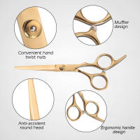 Tijeras de Corte, Navaja de peluquería, tijeras para Mujeres y habbres - details 1
